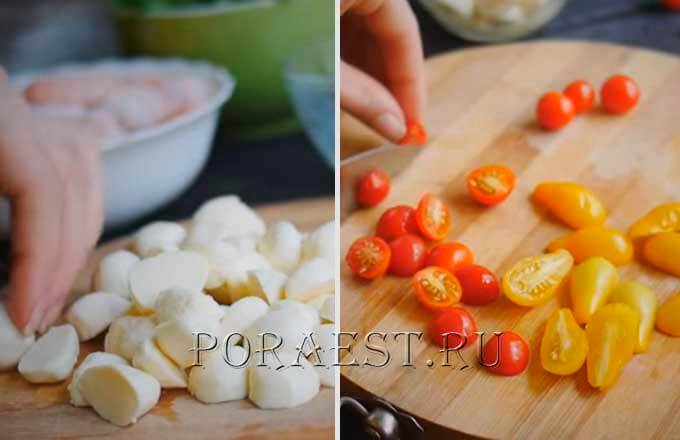 mocarella-pomidory-cherri-dlja-salata